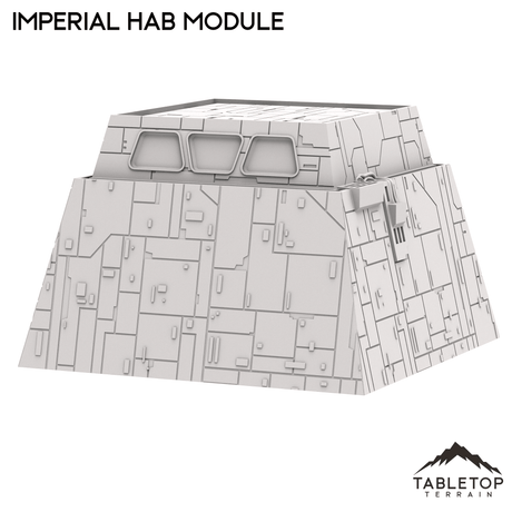 Tabletop Terrain Building IMP: Hab Module