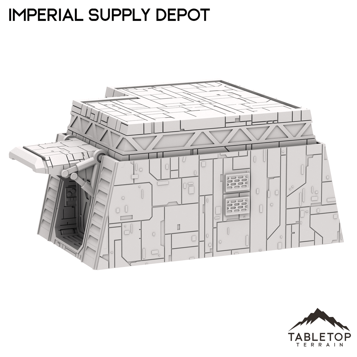 Tabletop Terrain Building IMP: Supply Depot