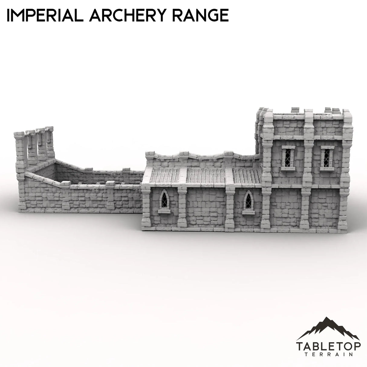 Tabletop Terrain Building Imperial Archery Range