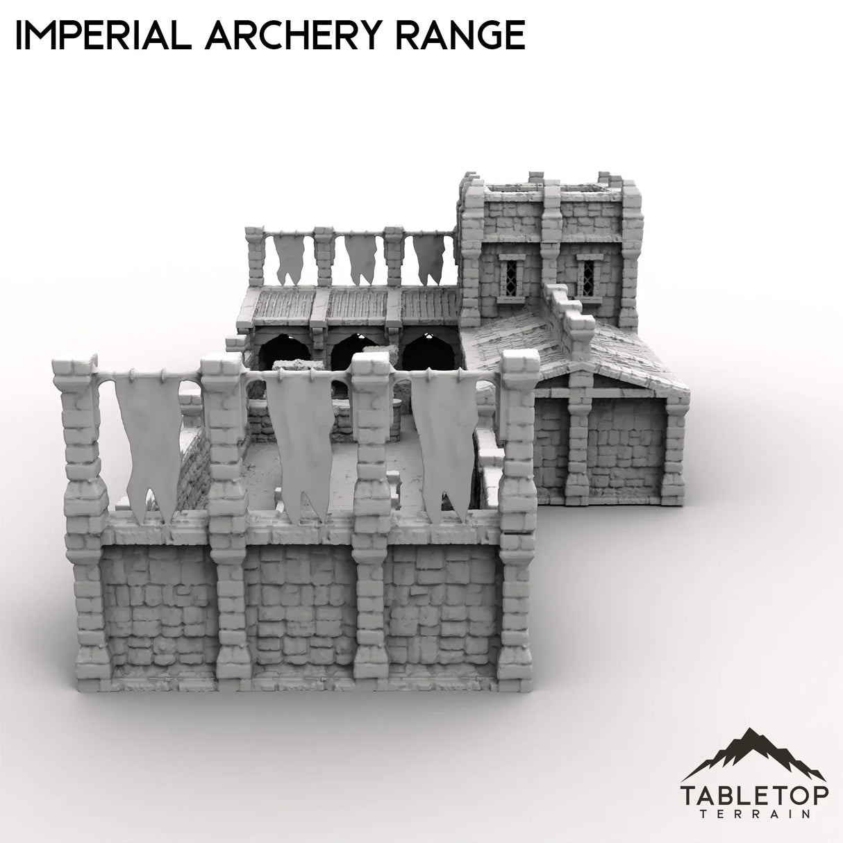 Tabletop Terrain Building Imperial Archery Range