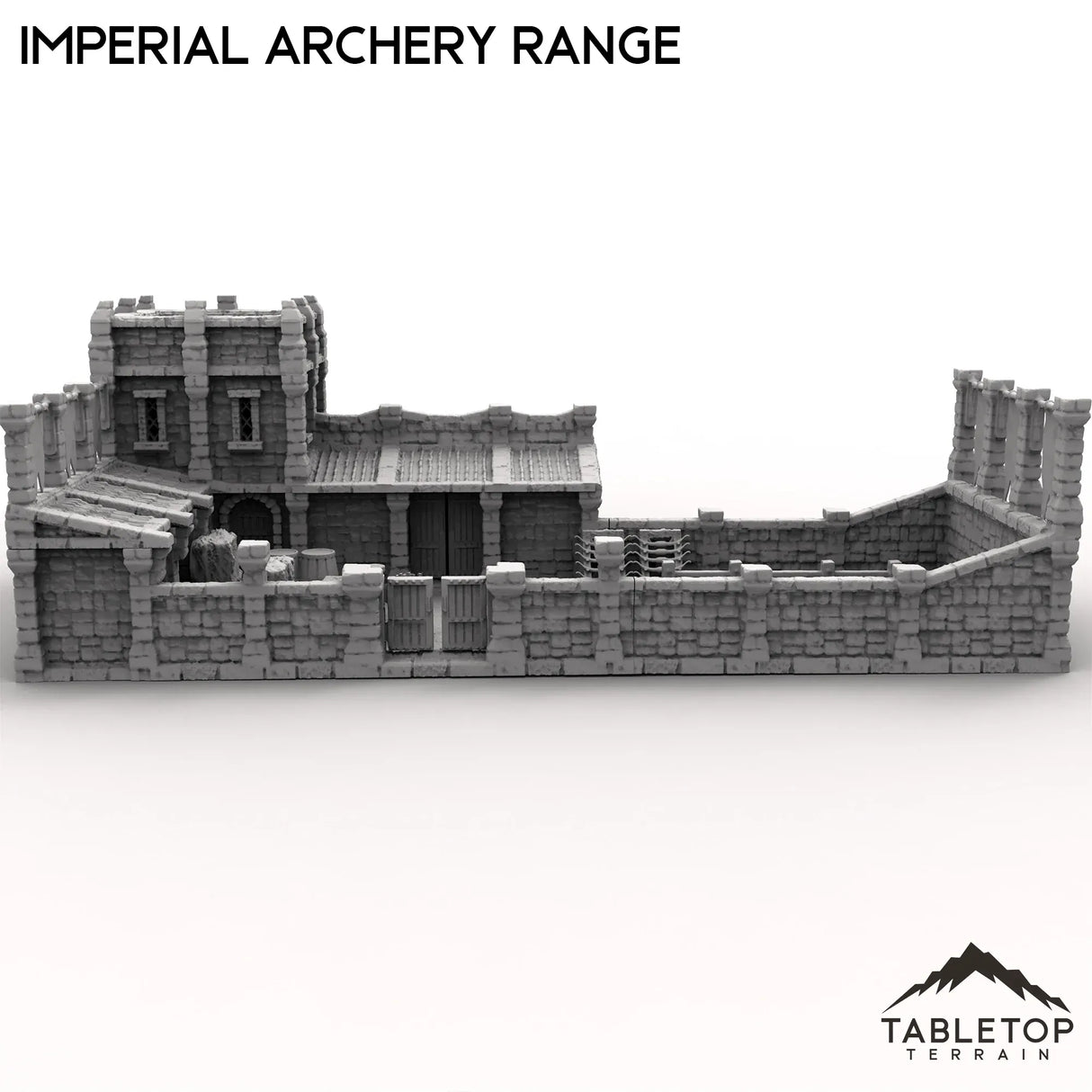 Tabletop Terrain Building Imperial Archery Range