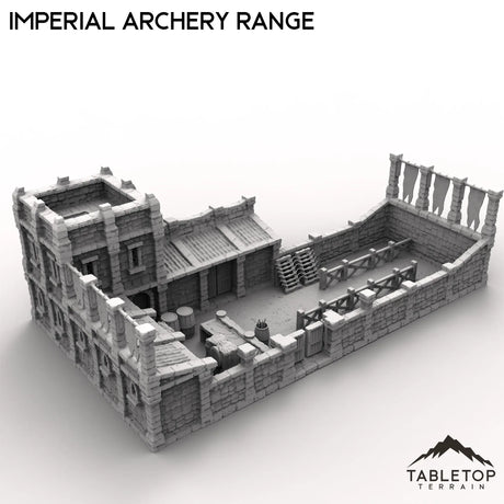 Tabletop Terrain Building Imperial Archery Range