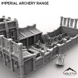 Tabletop Terrain Building Imperial Archery Range