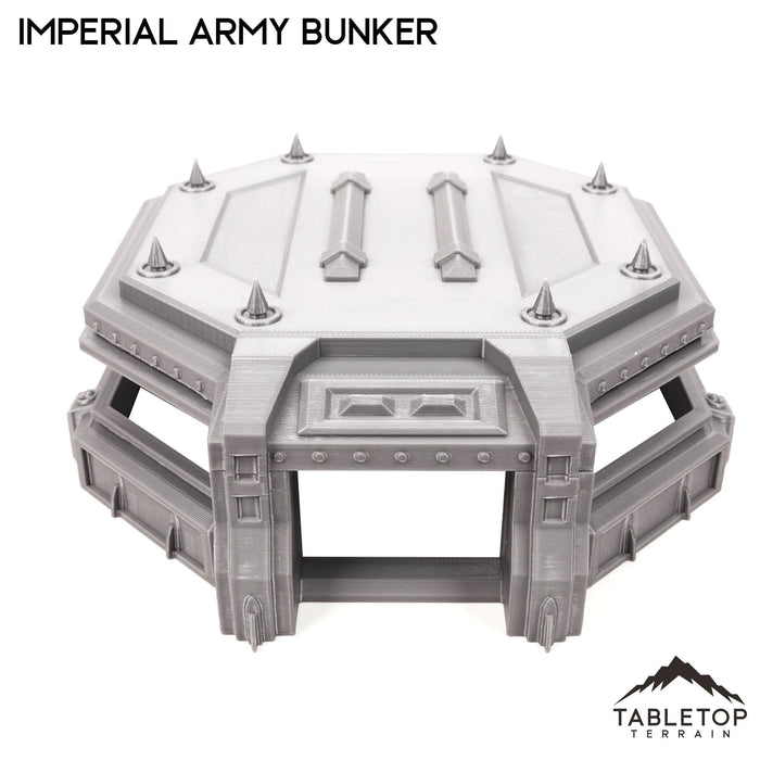 Tabletop Terrain Building Imperial Army Bunker