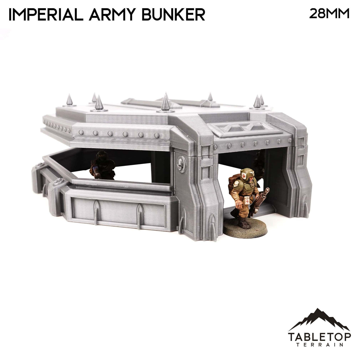 Tabletop Terrain Building Imperial Army Bunker