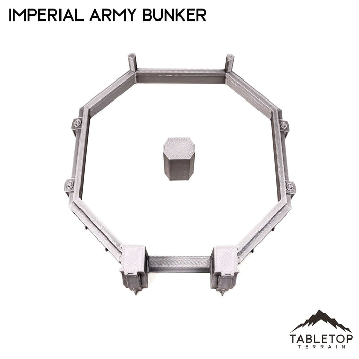 Tabletop Terrain Building Imperial Army Bunker
