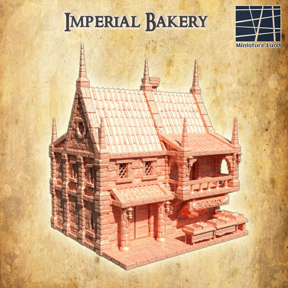 Tabletop Terrain Building Imperial Bakery