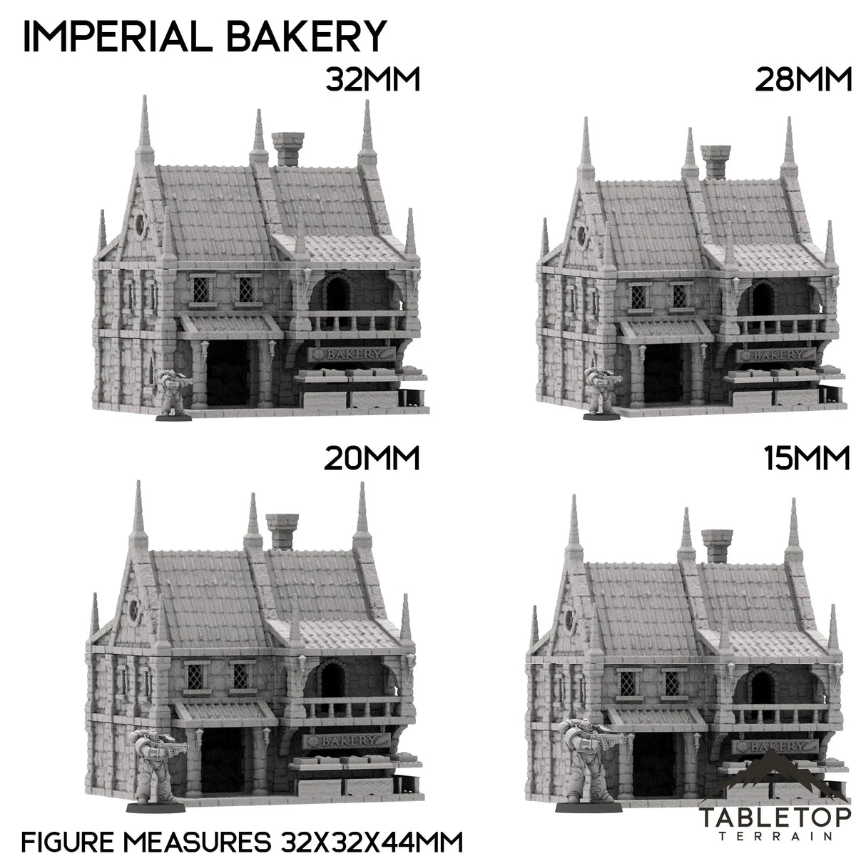 Tabletop Terrain Building Imperial Bakery