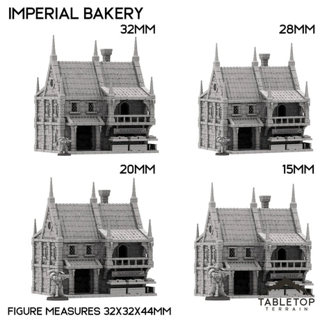 Tabletop Terrain Building Imperial Bakery