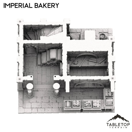 Tabletop Terrain Building Imperial Bakery