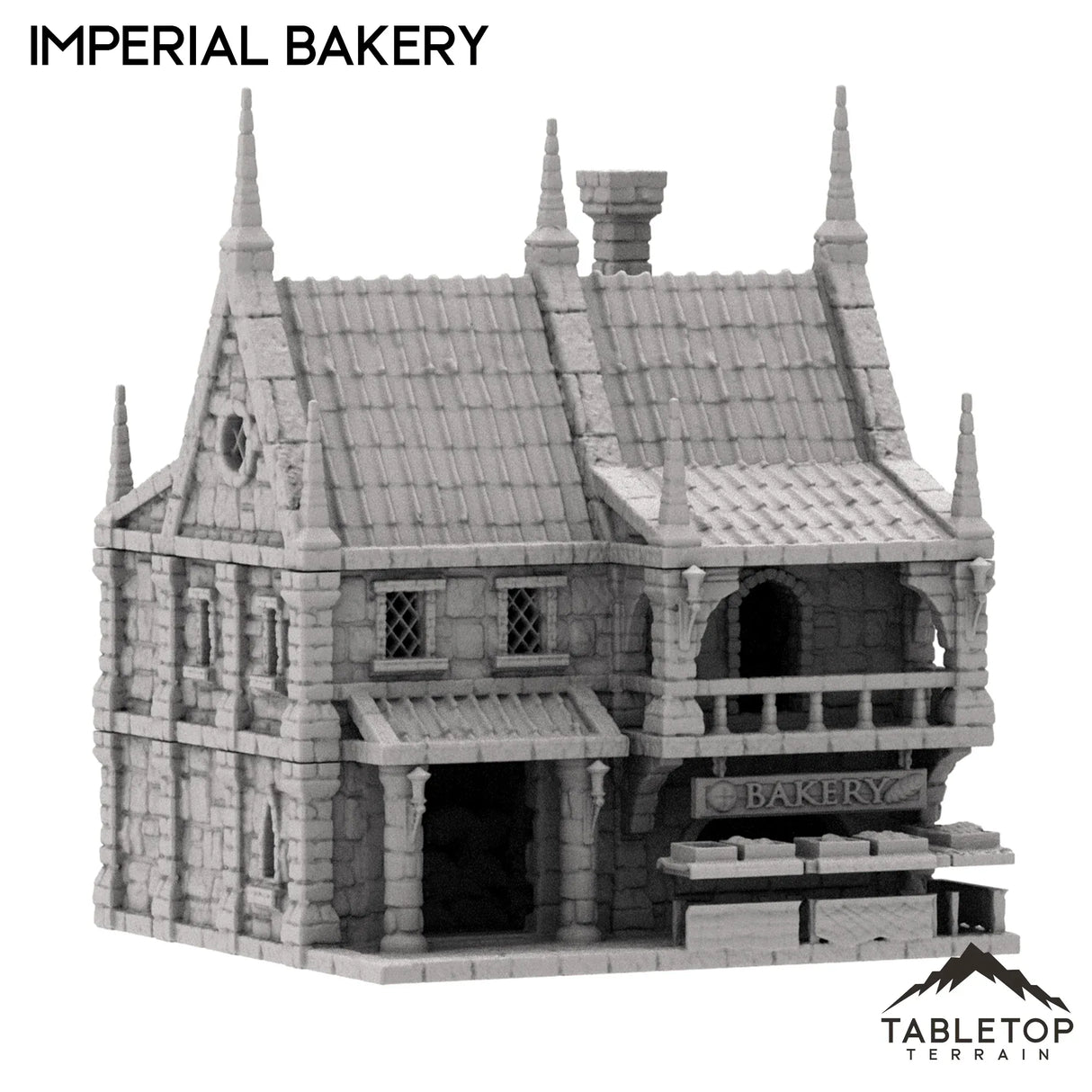 Tabletop Terrain Building Imperial Bakery