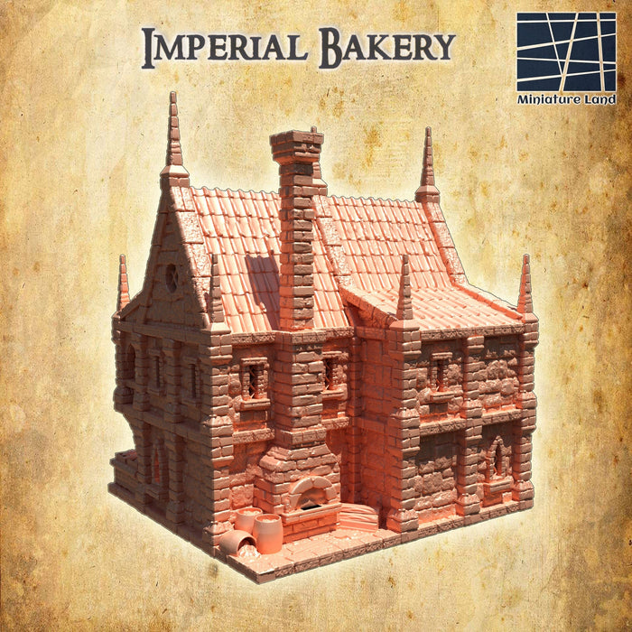 Tabletop Terrain Building Imperial Bakery
