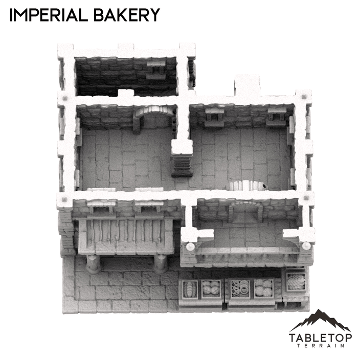 Tabletop Terrain Building Imperial Bakery