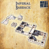 Tabletop Terrain Building Imperial Barracks