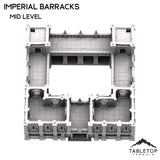 Tabletop Terrain Building Imperial Barracks