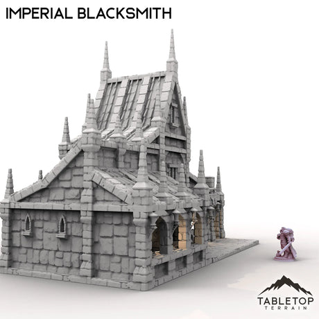 Tabletop Terrain Building Imperial Blacksmith