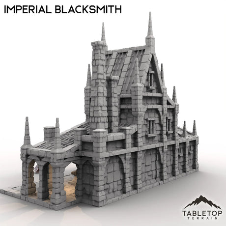 Tabletop Terrain Building Imperial Blacksmith