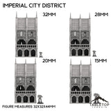 Tabletop Terrain Building Imperial City District