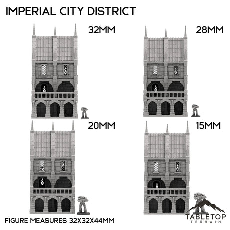 Tabletop Terrain Building Imperial City District