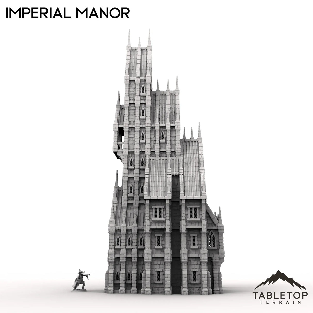 Tabletop Terrain Building Imperial Manor