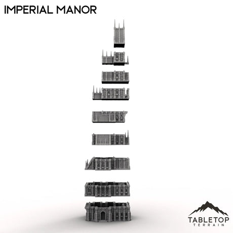Tabletop Terrain Building Imperial Manor