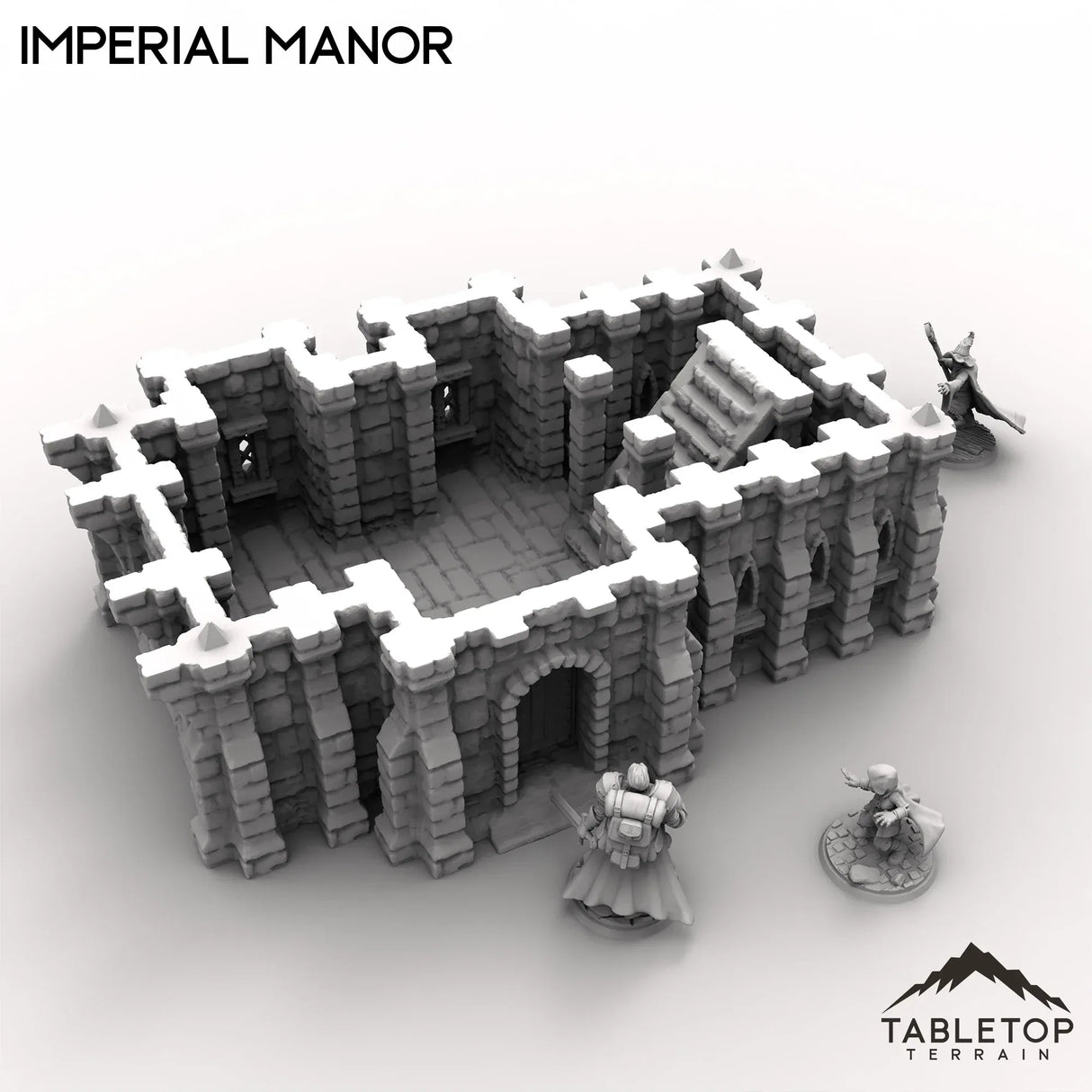 Tabletop Terrain Building Imperial Manor