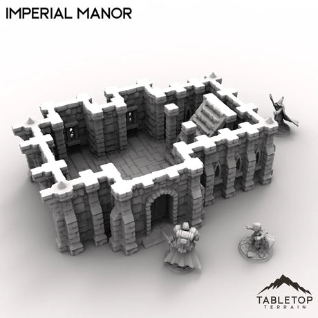 Tabletop Terrain Building Imperial Manor