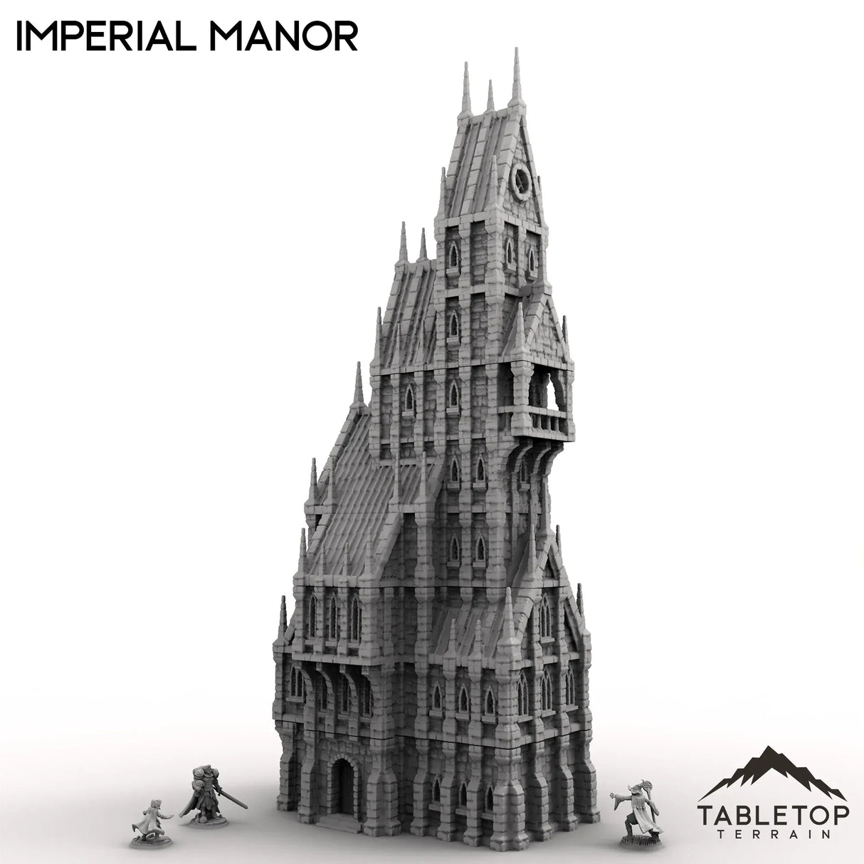 Tabletop Terrain Building Imperial Manor