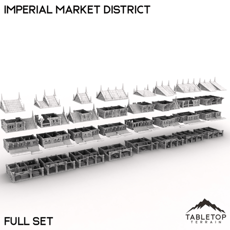 Tabletop Terrain Building Imperial Market District