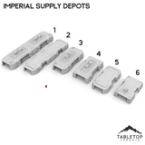 Tabletop Terrain Building Imperial Supply Depots - Imperial Base Builder