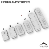 Tabletop Terrain Building Imperial Supply Depots - Imperial Base Builder