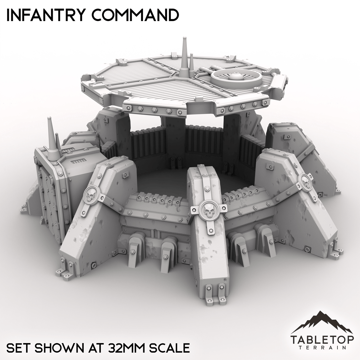 Tabletop Terrain Building Infantry Command