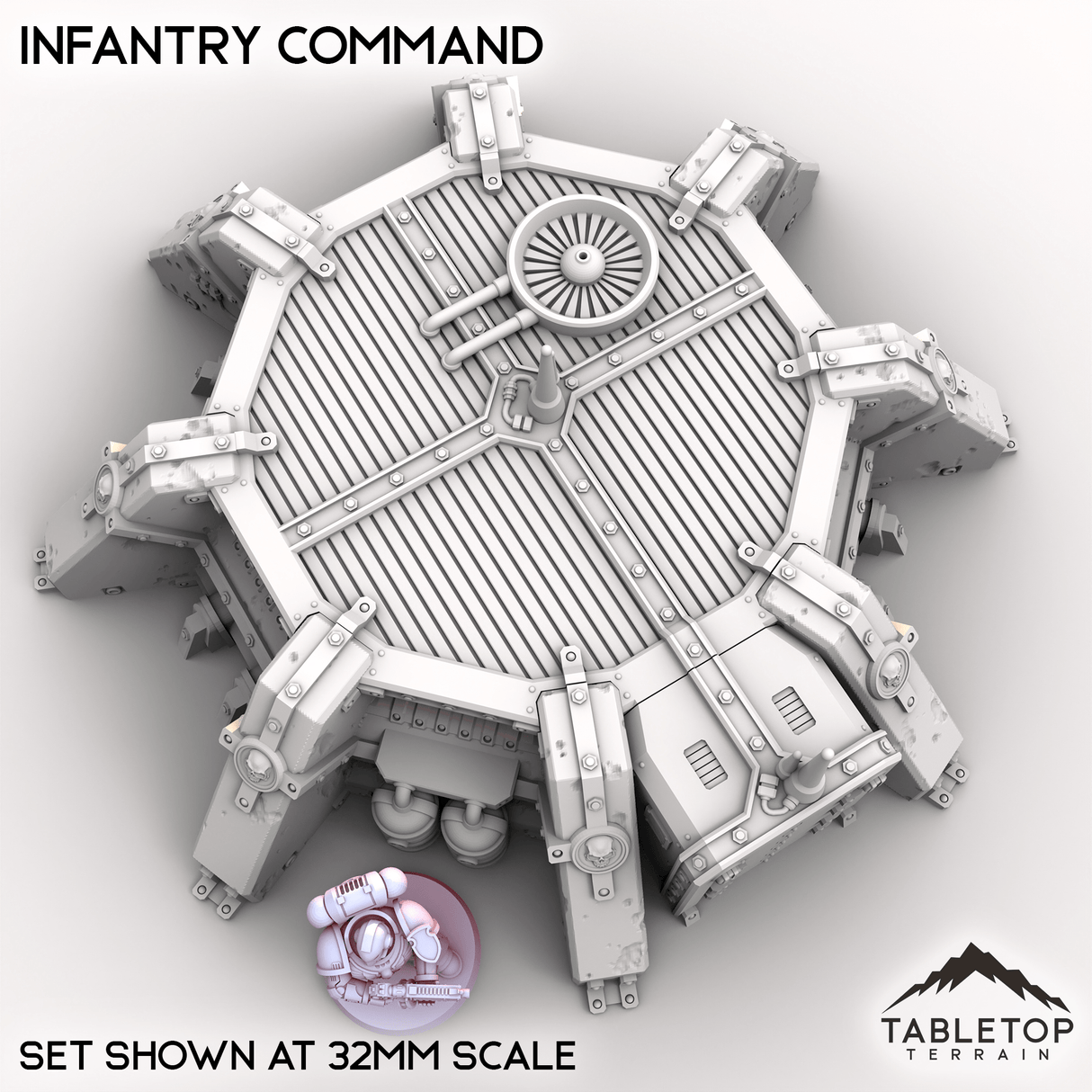 Tabletop Terrain Building Infantry Command
