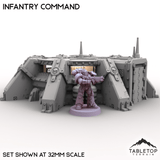 Tabletop Terrain Building Infantry Command