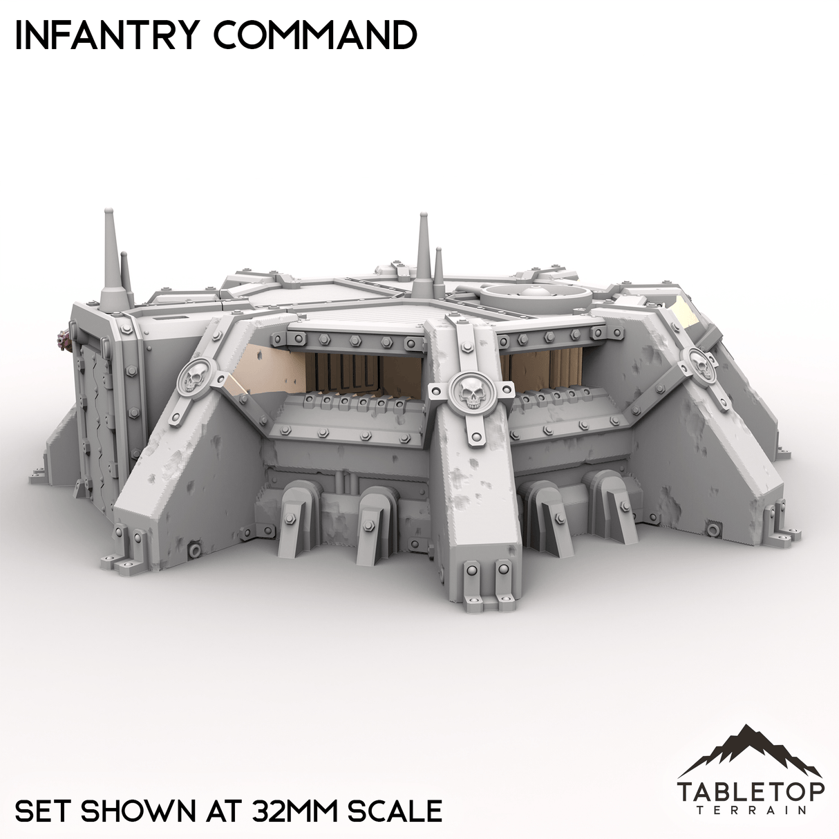 Tabletop Terrain Building Infantry Command