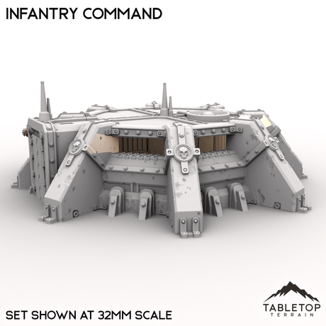 Tabletop Terrain Building Infantry Command