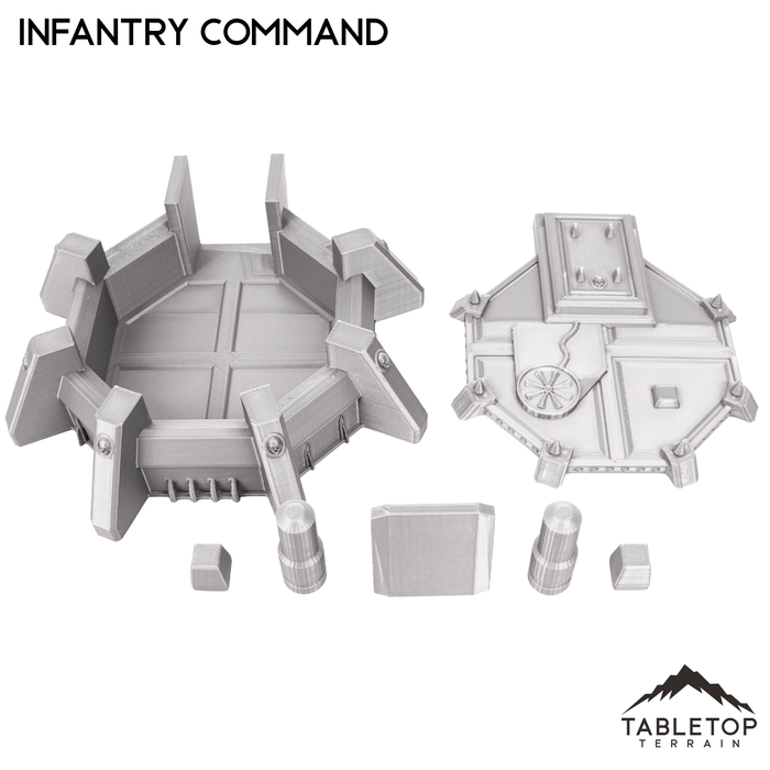 Tabletop Terrain Building Infantry Command