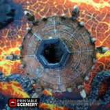 Tabletop Terrain Building Infernal Tower - Fantasy Demon Building