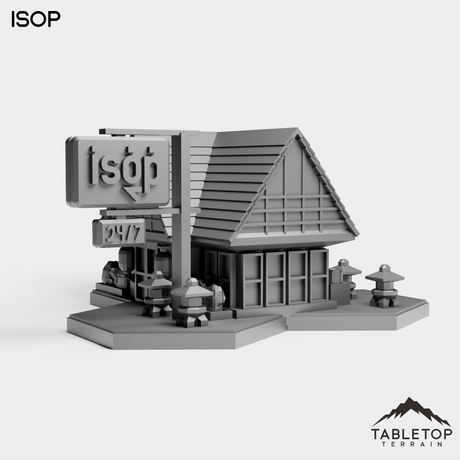 Tabletop Terrain Building Inner Sanctum of Pancakes