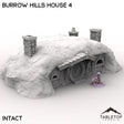 Tabletop Terrain Building Intact / 32mm Burrow Hills House 4