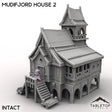Tabletop Terrain Building Intact / 32mm Mudifjord House 2