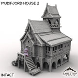 Tabletop Terrain Building Intact / 32mm Mudifjord House 2