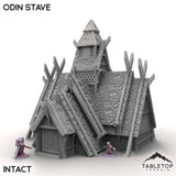 Tabletop Terrain Building Intact / 32mm Odin Stave