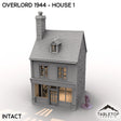 Tabletop Terrain Building Intact / 32mm Overlord 1944 - House 1