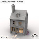 Tabletop Terrain Building Intact / 32mm Overlord 1944 - House 1