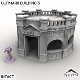 Tabletop Terrain Building Intact / 32mm Ultimarii Building 5