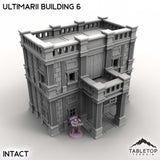 Tabletop Terrain Building Intact / 32mm Ultimarii Building 6