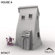Tabletop Terrain Building Intact / 32mm Vexed Village - House A
