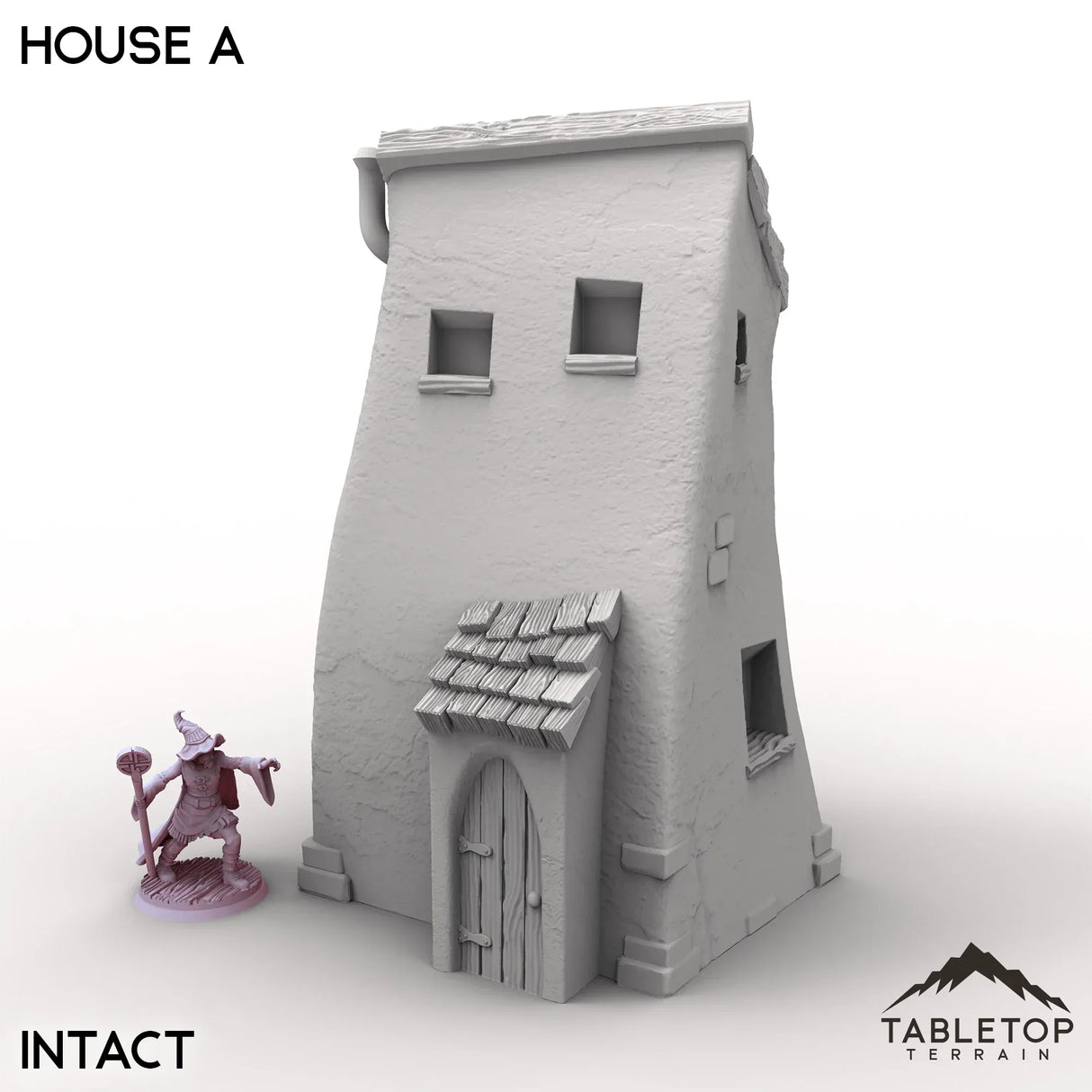 Tabletop Terrain Building Intact / 32mm Vexed Village - House A
