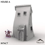 Tabletop Terrain Building Intact / 32mm Vexed Village - House A